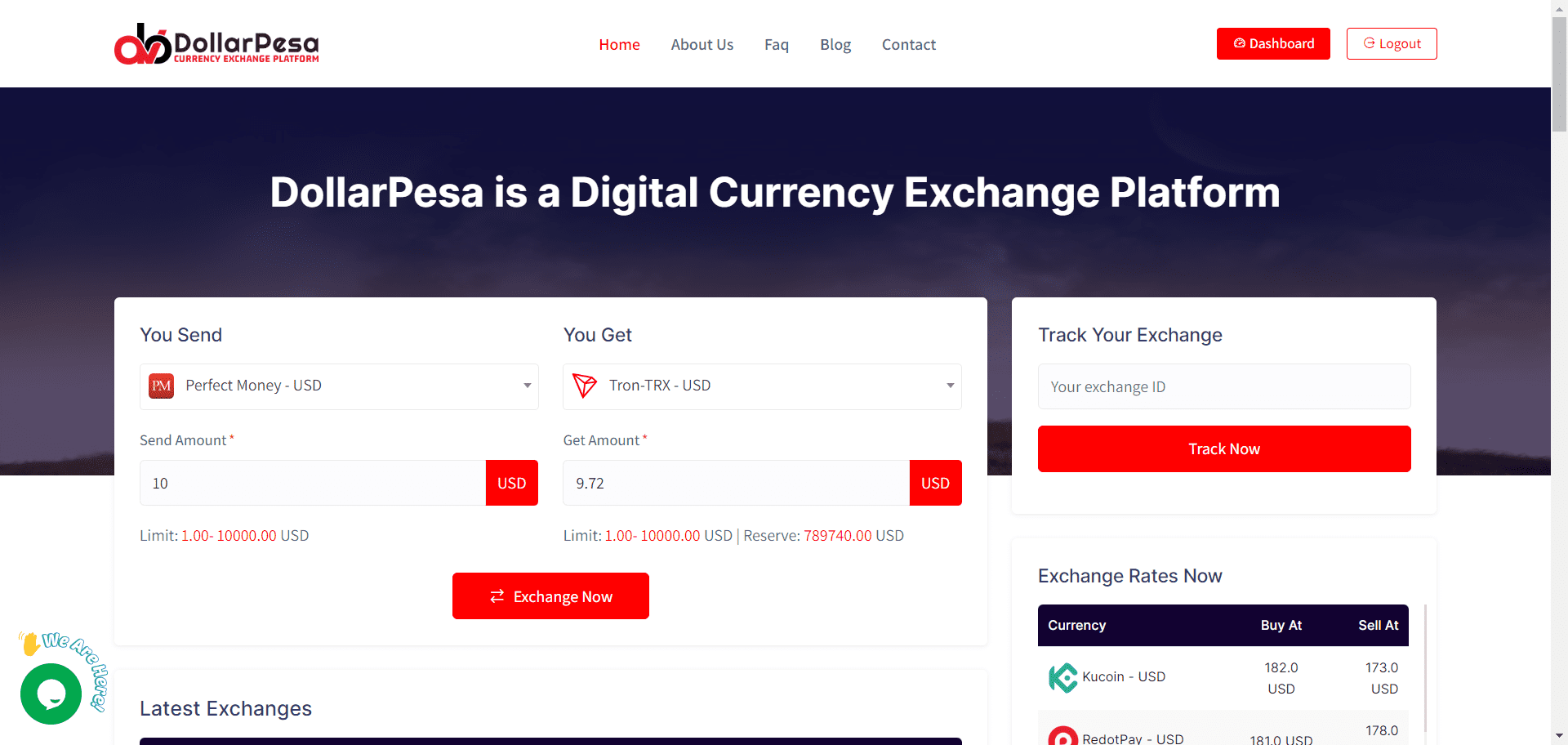 Dollarpesa: Perfect Money To Tron Trx Exchange Made Easy