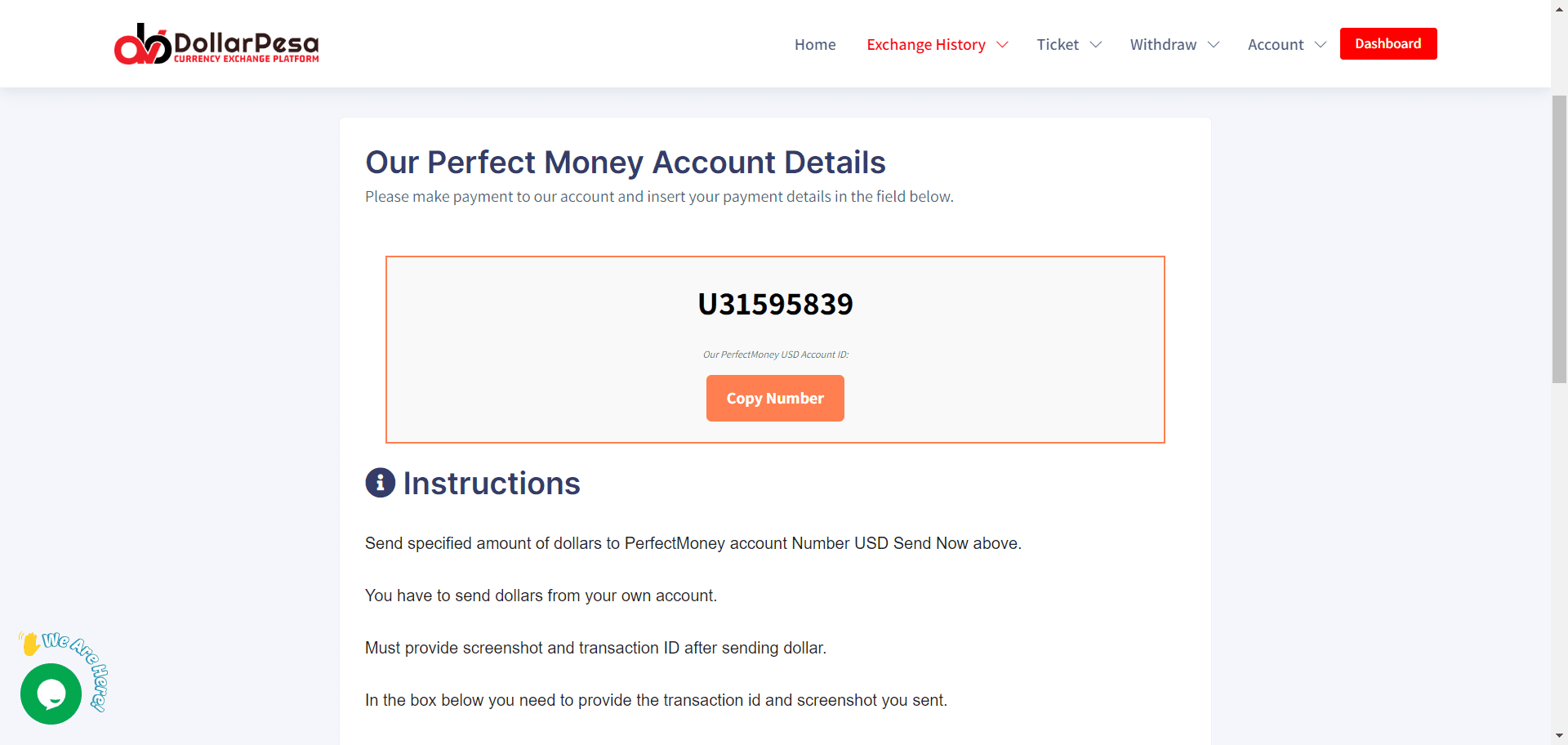 Dollarpesa: Perfect Money To Tron Trx Exchange Made Easy