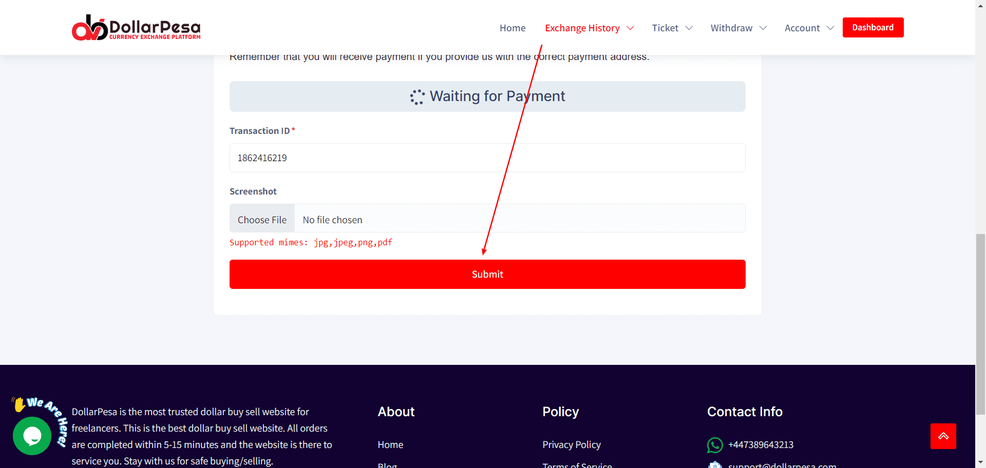 Dollarpesa: Perfect Money To Tron Trx Exchange Made Easy