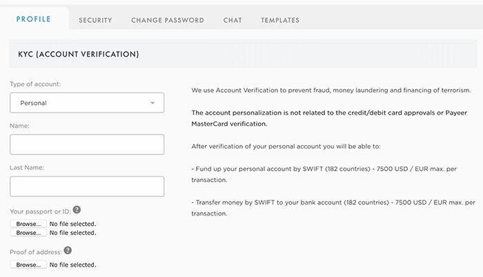 What is Payeer? How to use the Payeer wallet 5 How To Verify (Verify) Payeer Account