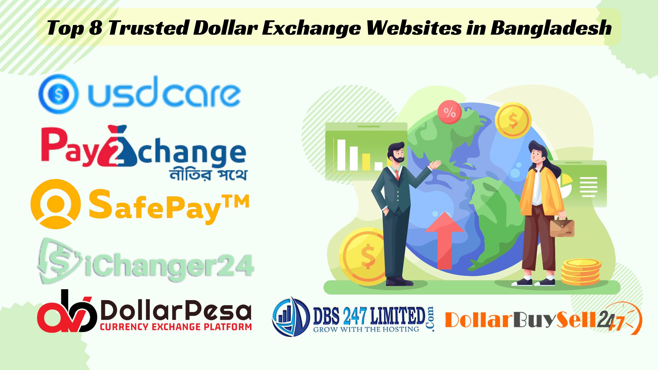 Top 8 Trusted Dollar Exchange Websites In Bangladesh