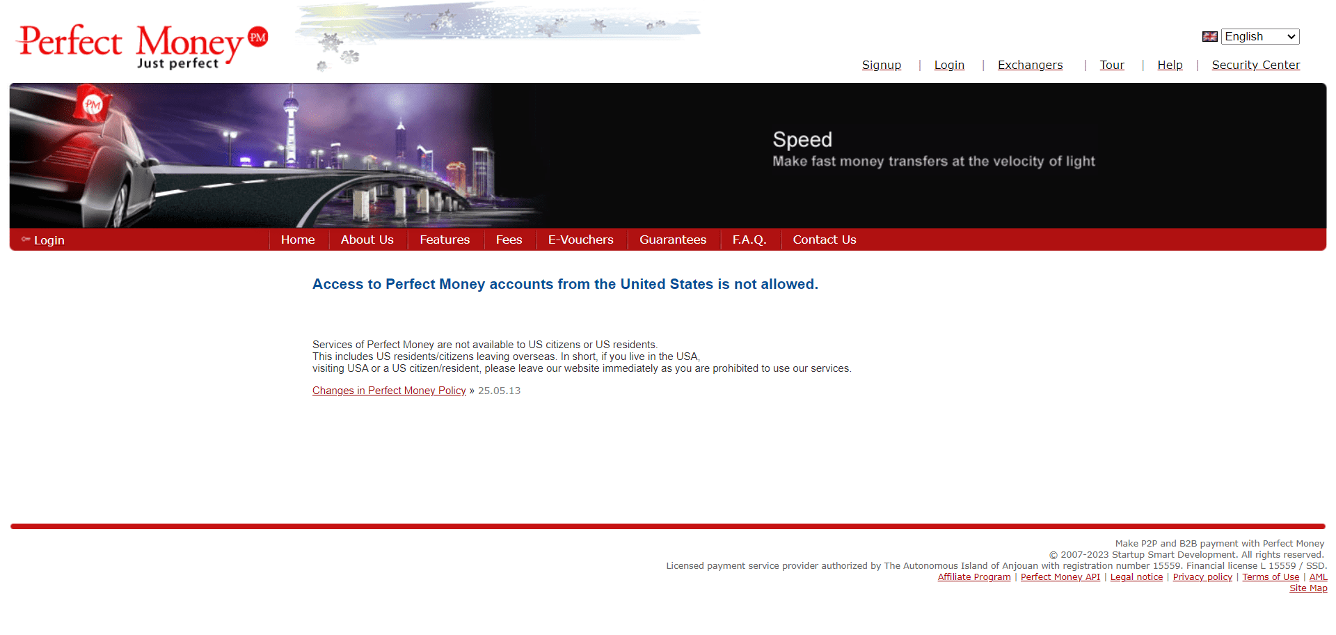 Perfect Money Usa